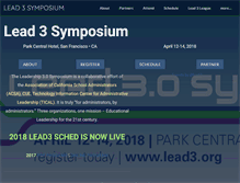 Tablet Screenshot of lead3.org